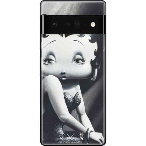 Betty Boop Black and White Google Pixel 6 Pro Skin